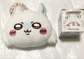 치이카와 (먼작귀) 모몽가 봉제 인형 패스케이스 파우치 큐케이스