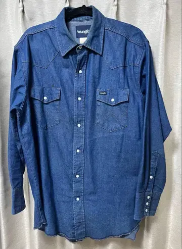 기무라 타쿠야 착용 Wrangler 데님 긴팔 셔츠