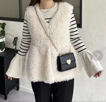 prose verse 프로즈 베일 퍼 다운 베스트 페플럼 베스트