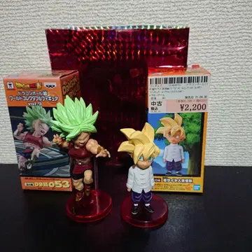new 월드 컬렉션 케일 손오반 드래곤볼 2세트