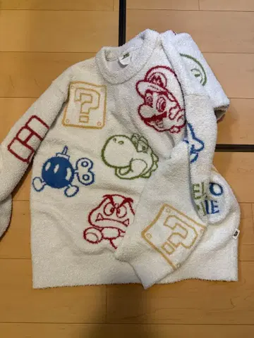 젤라또피케 슈퍼 마리오 룸웨어 상하의 세트