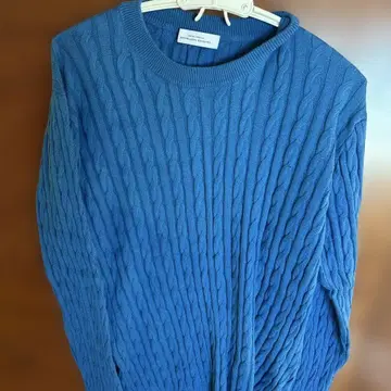 GREEN LABEL RELAXING 케이블 짜임 스웨터