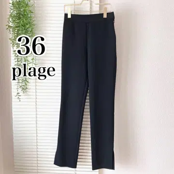 [ 2024AW ] plage BLACK SLIM 팬츠 레깅스 블랙