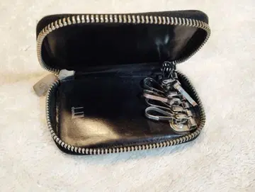 블랙 가죽 키케이스 프랑스제