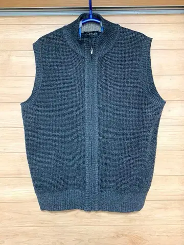 G-STAFF 그레이 니트 베스트 L 사이즈