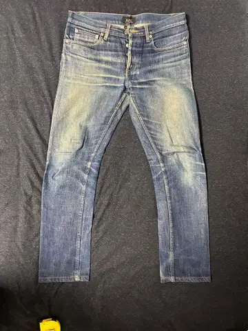 A.P.C. 스트레이트 데님 사이즈 30인치 블루