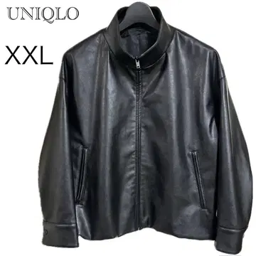 UNIQLO 유니클로 코팅 오버 사이즈 블루종 빅 사이즈 XXL
