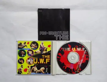 상태 양호 THE UWF 프로레슬링 CD 테마곡집