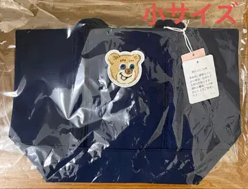 페이러 올드 테디걸 와펜 토트백 네이비