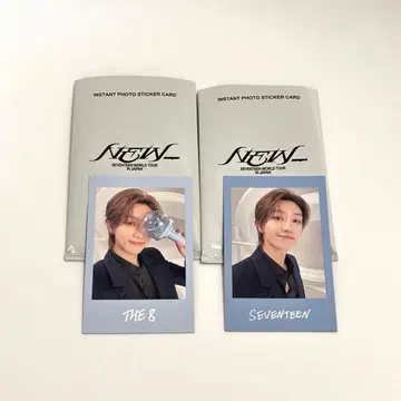 seventeen new the 8 에이트 민하오 인스턴트 사진