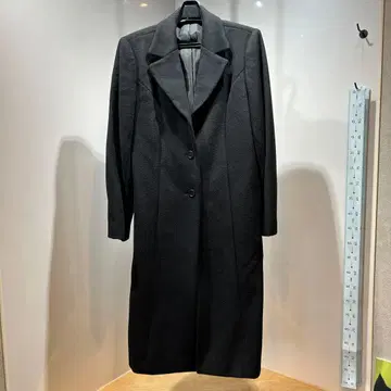 울 블렌드 롱 코트 L 사이즈