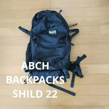 BACH SHIELD 22 블랙 백팩