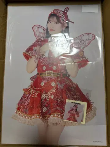 후르츠 지퍼 츠키아시 아마네 버터플라이 의상 온 특전 포스터 스티커