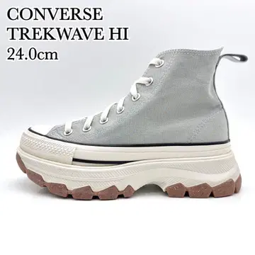 [ 컨디션 최상 ] 컨버스 트렉 웨이브 아이스 그레이 캔버스 통굽