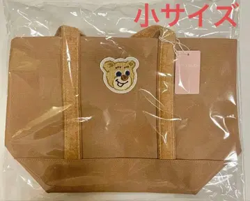 러브러리 바이 페이러 올드 테디걸 와펜 토트백 베이지