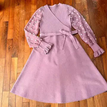 [ CHICWISH ] 니트 원피스