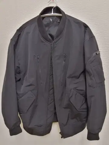 유니클로 +J 오버 사이즈 블루종 S 사이즈 [질 샌더] MA-1