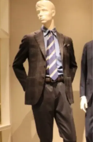 BEAMS F 체크 자켓