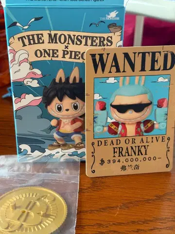 프랭키 피규어 THE MONSTERS x ONE PIECE 라브브
