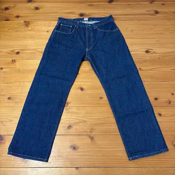 Lee COWBOY 루즈 스트레이트 신치 벨트 헤어온하이드 w36 L32