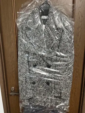 플라스테 PLST 택 포함 코트 트위드