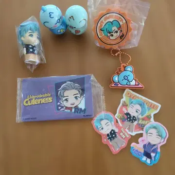 [ BTS ] RM KOYA 피규어 스티커 세트 키링 세트
