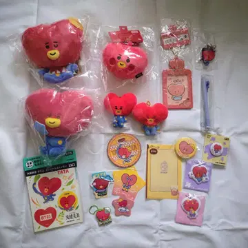 BT21 TATA 봉제 인형 굿즈 세트