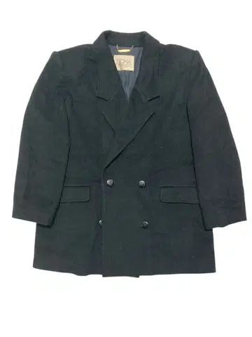 새상품급 NONA 블랙 울 P코트 블랙 y2k 가을/겨울