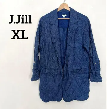 J.Jill 데님 오픈 프론트 자켓 [ XL ] 올오버 캐주얼