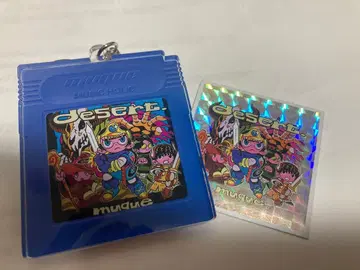 muque 게임 키링 스티커 세트