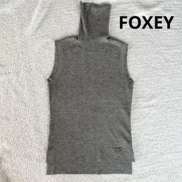 폭시 슬리브리스 터틀 니트 38