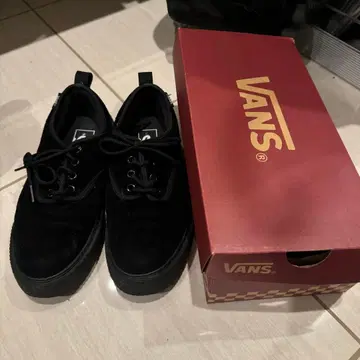 VANS 블랙 스니커즈 박스 포함 Vans Era