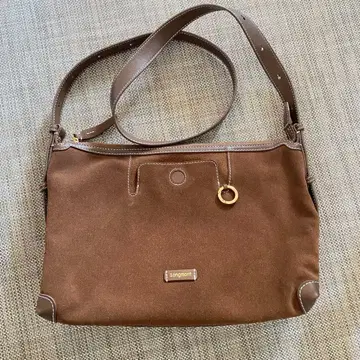 Songmont 스웨이드 숄더백 브라운