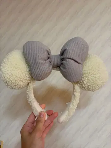 미니 모양 머리띠