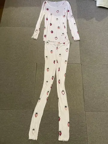 gelato pique 딸기 무늬 룸웨어 세트 F