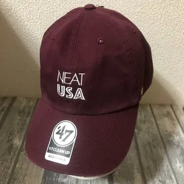 47 NEAT USA 크림슨 캡 모자