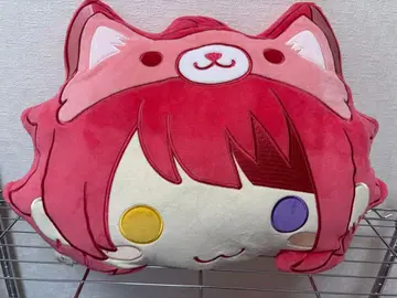 스토푸리 리이누 초 BIG!! 애니멀 페이스 쿠션