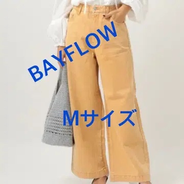 4437 BAYFLOW 팬츠 오렌지 M 미사용 새상품