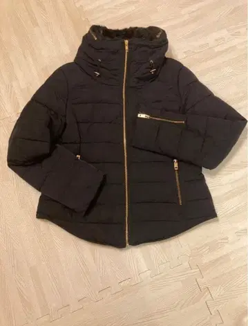 ZARA 다운 자켓 네이비