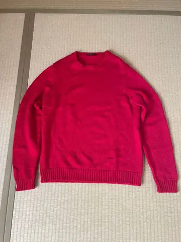 자노네 니트 크루넥 울 레드 50