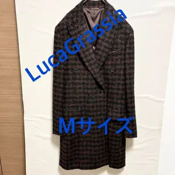2921 LucaGrassia 코트 브라운 M 미사용 새상품