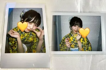 후쿠마루 우사 유카타 란 폴라로이드 2장 세트