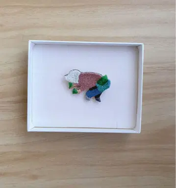 pokefasu 포케파스 자수 브로치 논농사 배치