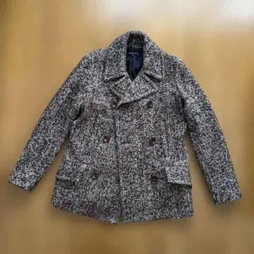 theory 피코트 울 혼방 브라운 계열 트위드