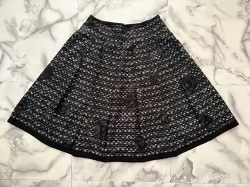 엠즈 그레이시 까멜리아 프린트 스커트 40