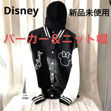 미사용 새상품 미니 마우스 바시티 자켓 모자 모노톤 무료배송