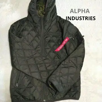 ALPHA INDUSTRIES 다크 그린 밀리터리 자켓