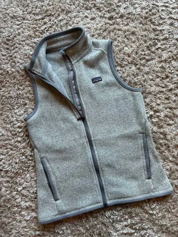 Patagonia 베터 스웨터 베스트 S 그레이 풀 집업 니트 플리스