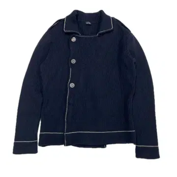 ARMANI JEANS (아르마니진스) 울 리브 니트 자켓 XL