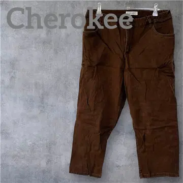 한 점뿐인 Cherokee 브라운 팬츠 사이즈 8 심플 캐주얼